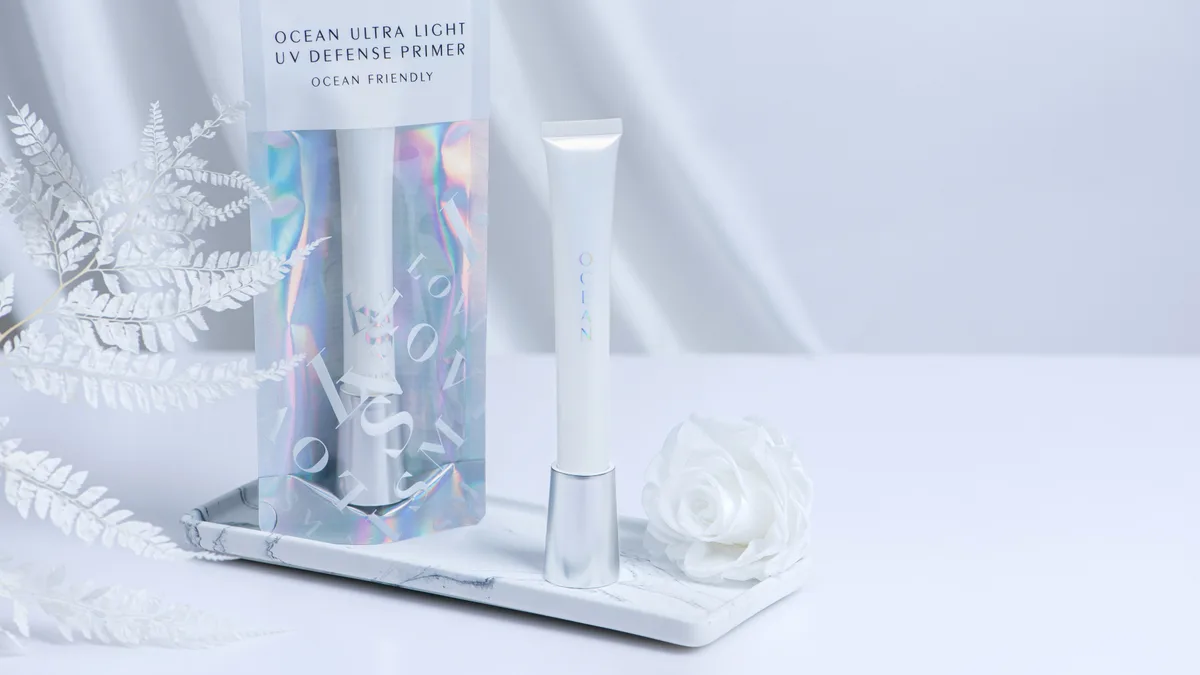 LOVISM Ocean 防曬妝前乳情境